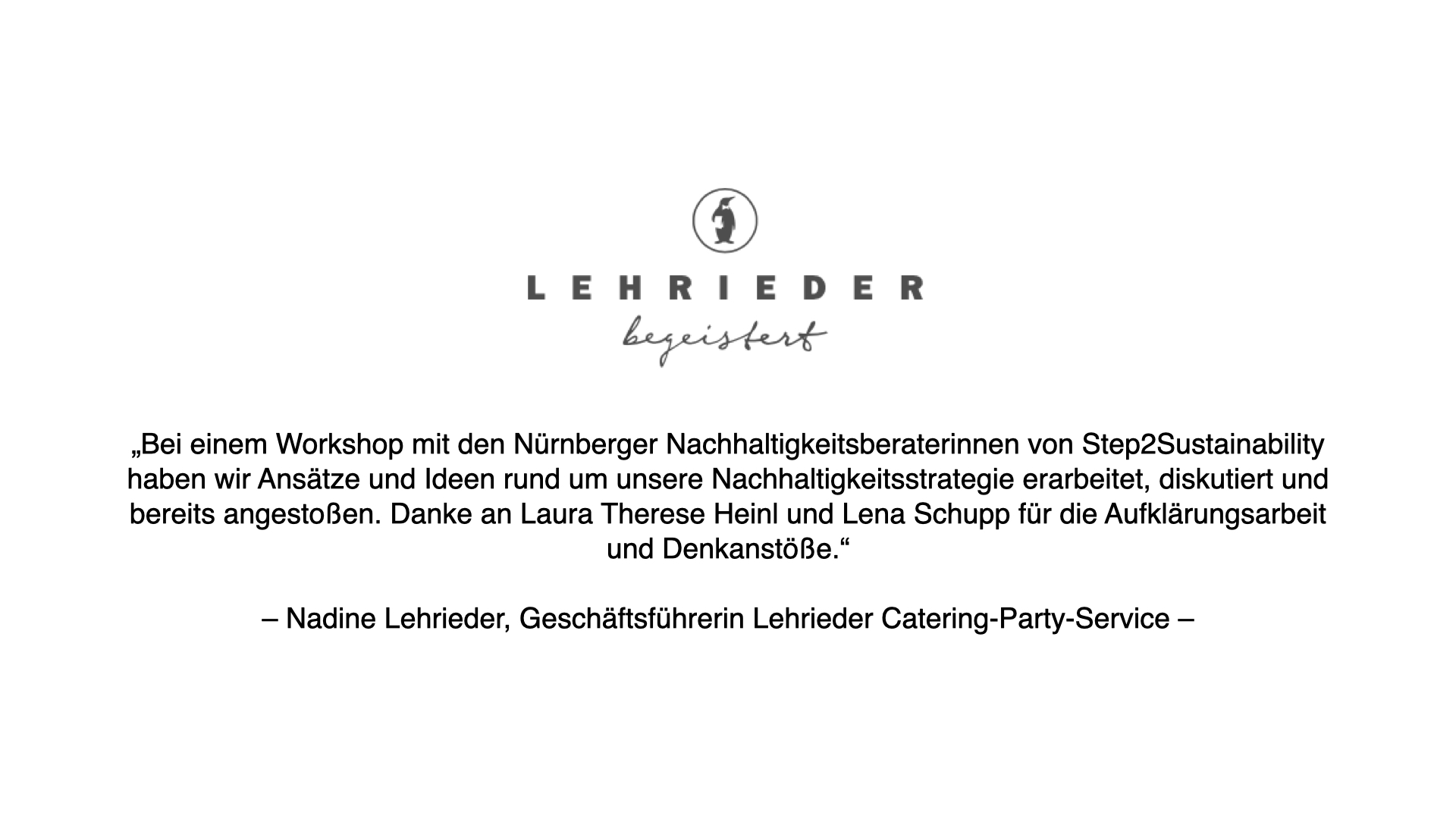 Lehrieder Partner Step2